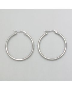 Kleine Creolen Silber-Look