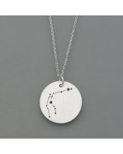 Sternzeichen-Anhänger Wassermann aus Sterling-Silber