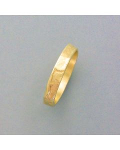 Gussring 3,5 mm in Gelbgold