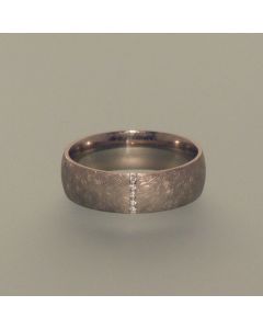 Weißgold-Ring mit Brillanten