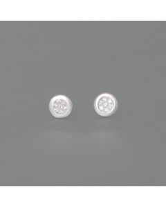 Ohrstecker Sternenglanz Silber, klein