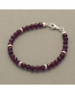 Armband Granatkugeln, Silber