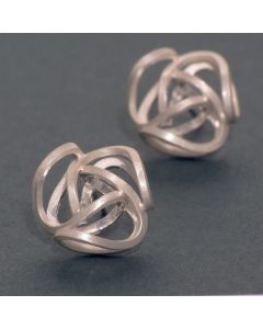 Silberohrstecker Knoten