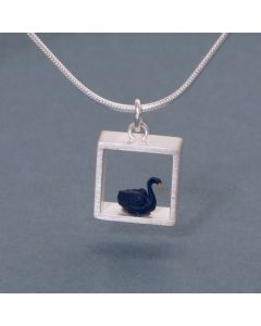 Anhänger Schwarzer Schwan