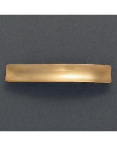Haarspange Messing konkav