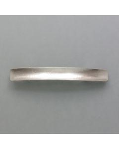Haarspange Neusilber konkav, klein