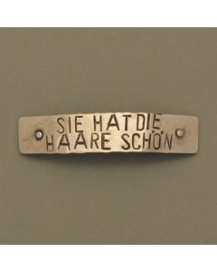 Haarspange "Sie hat die Haare schön"