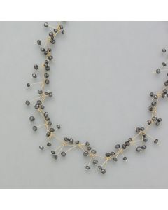 Feenkette, schwarzer Diamant