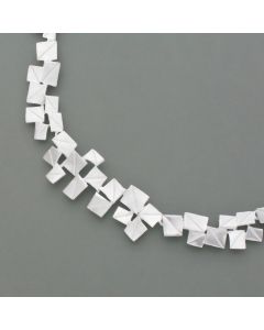 Collier "Vier Ecken" aus Sterling-Silber