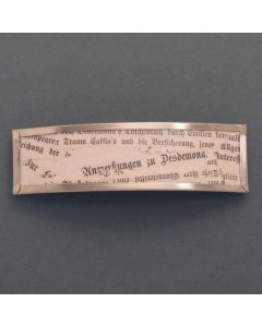 Haarspange Zeitungskollage