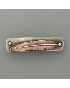 Haarspange Feder klein