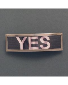 Haarspange Yes/No