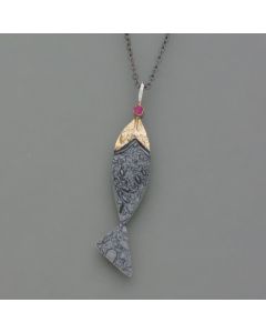 Halskette Fisch
