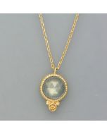 Duo-Kette mit Labradorit und Citrin