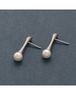 Ohrstecker mit Perle am Stab