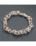 Silberarmband Tagliatelle
