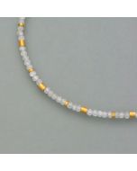 Elegante Edelsteinkette mit Zirkonen