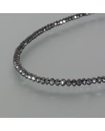 Schwarze Diamantkette, medium