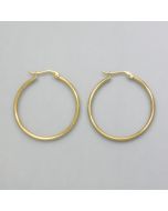 Kleine Creolen Gold-Look