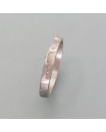 Gussring 3,5 mm in Weißgold