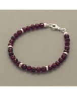 Armband Granatkugeln, Silber