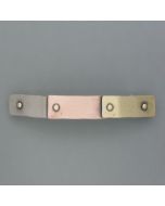 Haarspange aus drei Metallen
