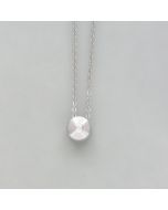 Anhänger kleiner Brillant in Edelstahl
