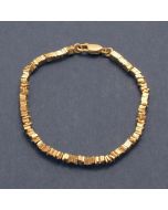 Armband Plättchen, goldplattiert