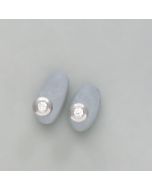 Ohrstecker Brillant in Edelstahl