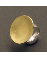 Ring goldplattierte Schale