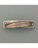 Haarspange Feder klein
