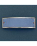 Haarspange hellblaues Leder