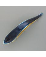 Haarclip blaue Emaille