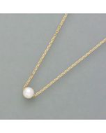 Zartes Goldkettchen mit Zuchtperle