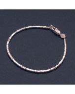 Silberarmband Zarte Plättchen