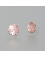 Ohrstecker Silber-Schale rosègold-plattiert