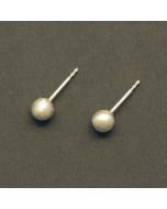 Silber Kugelohrstecker