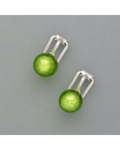 Clip Muranoglas grün