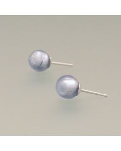 Ohrstecker Muranoglas hellblau