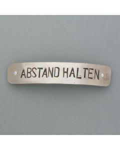 Haarspange Abstand halten