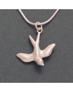 Silberanhänger Schwalbe