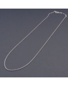 Lange Ösen-Kette 90 cm aus Silber