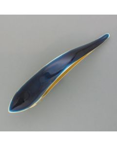 Haarclip blaue Emaille