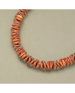 Wellen-Collier aus Kupfer