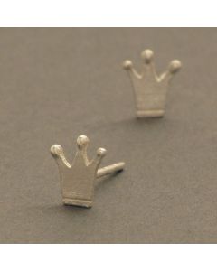Ohrstecker Krönchen Silber