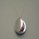 Extra-grosses Silber-Medaillon