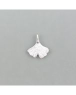 Anhänger Ginkgo-Blatt aus Silber