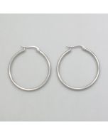 Kleine Creolen Silber-Look