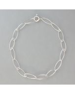 Paperclip-Armband Silber - Photo 2