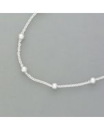 Kugel-Kette aus Sterling Silber